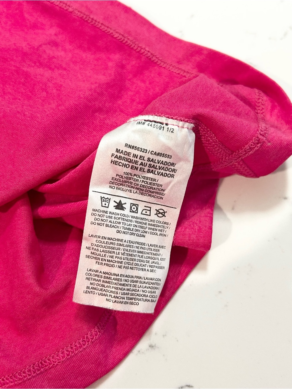 β₯ππ¨πͺπ€: Women's Racerback Tank Top - Fuchsia Pink - Picture 4 of 6